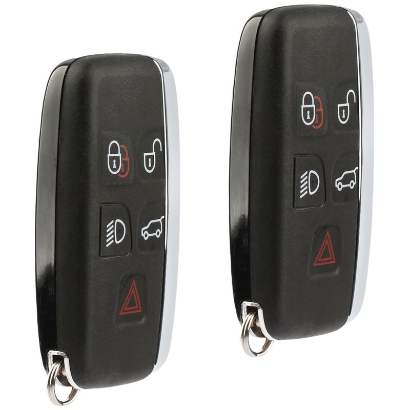 USARemote Key Fob Keyless Entry Remote fits Land Rover Range Rover Sport LR2 LR4 Evoque 2012 2013 2014 2015 2016 2017 (KOBJTF10A), Set of 2 - Image 1